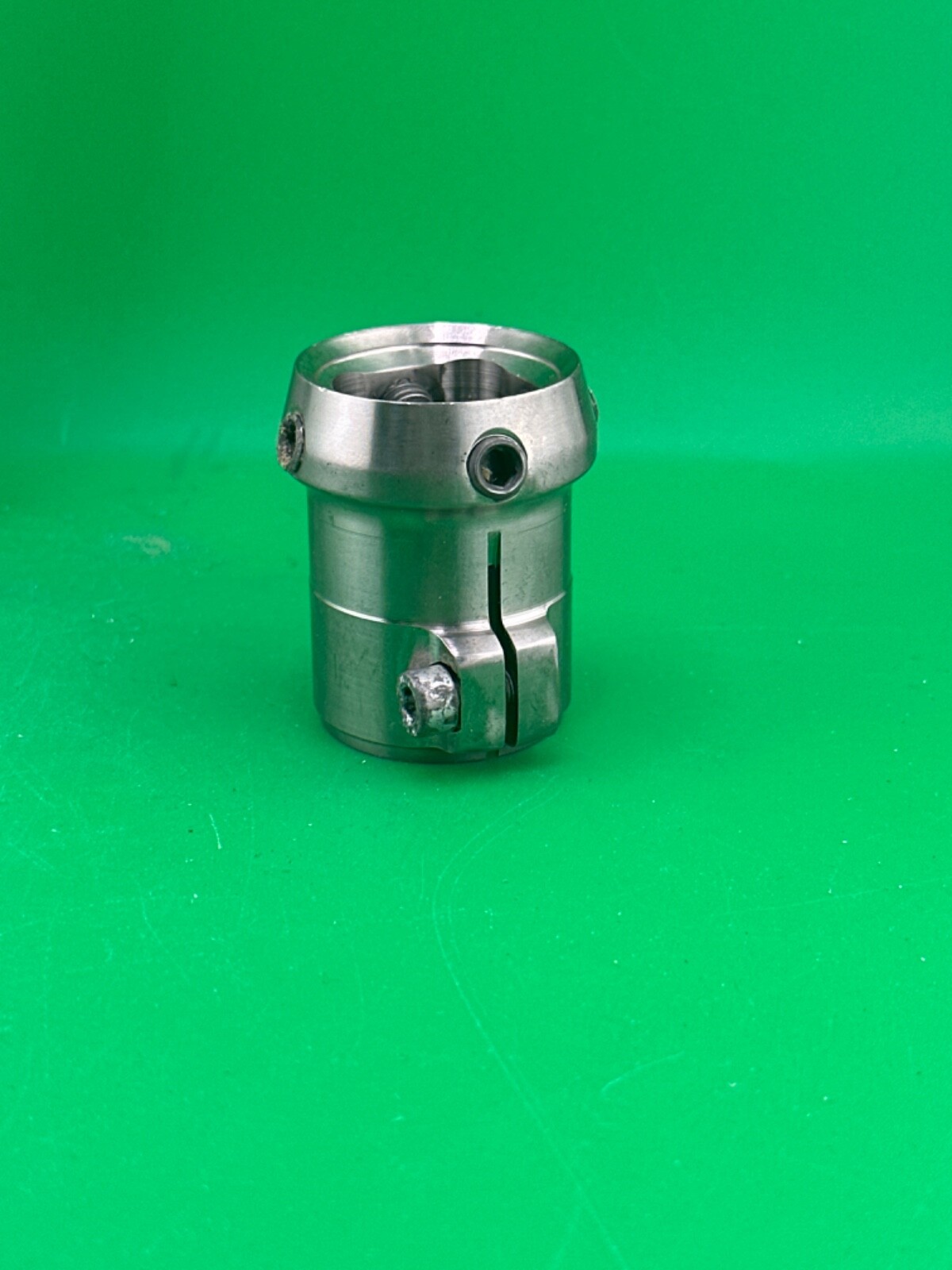 Prosthetics component adapter. 30mm diameter part. Prosthetic tube clamp