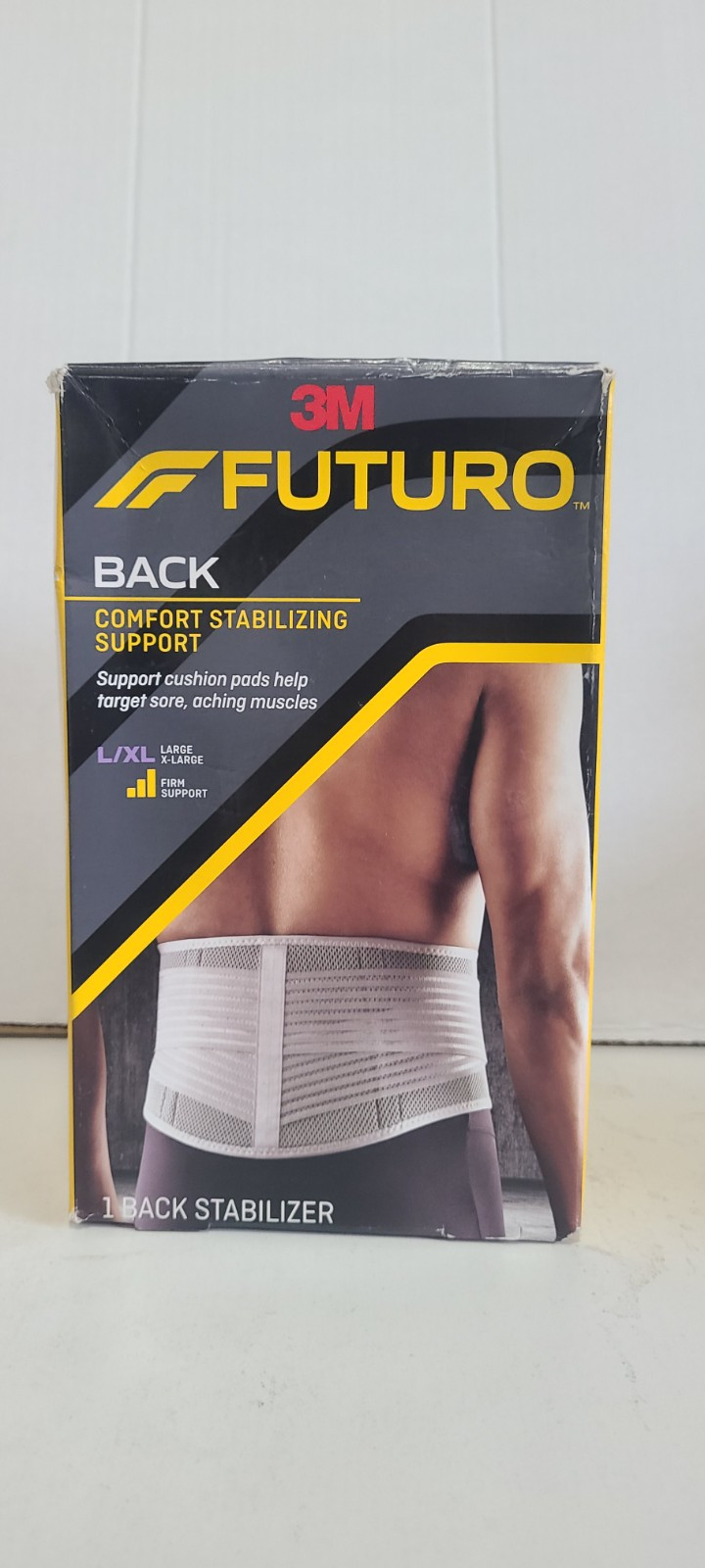 Futuro Stabilizing Back Support, Large/X-Large, NEW DISTRESSED OUTER BOX