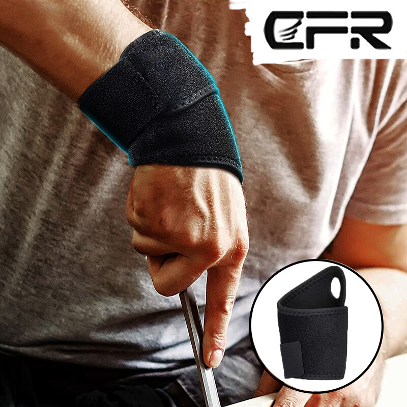 Copper Wrist Support Brace Compression Gloves Carpal Tunnel Hand Arthritis Strap