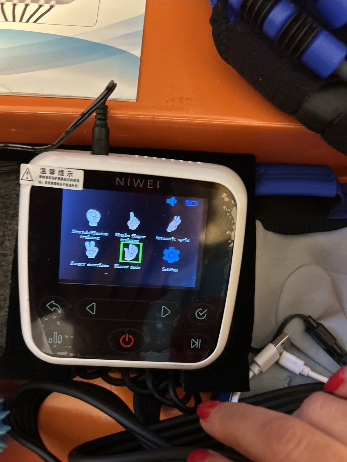 2023 New Rehabilitation Robot Gloves Upgrades Hand Stroke Recovery Equipment …