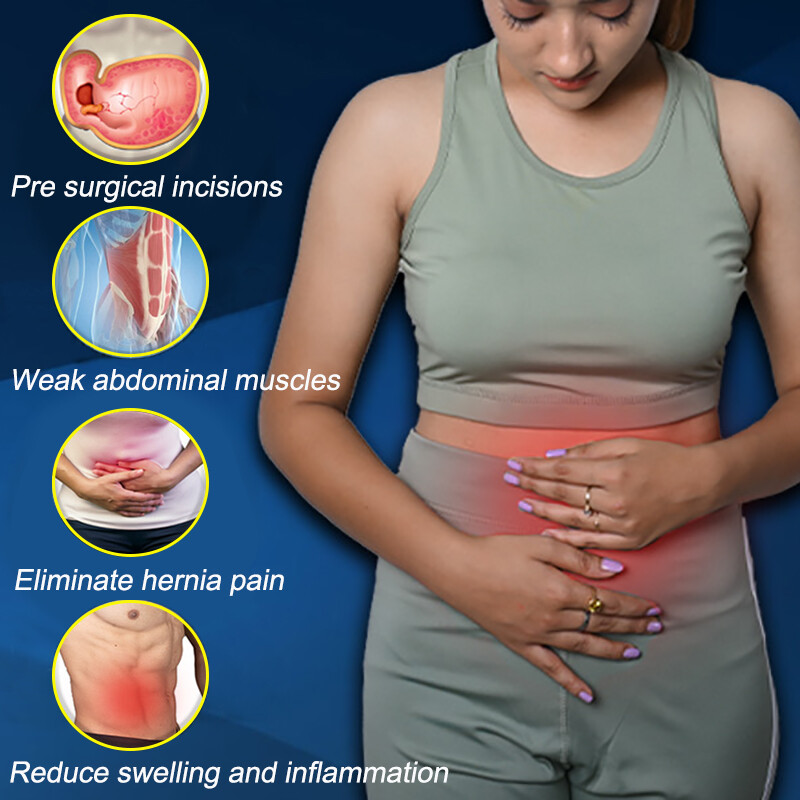 Ergonomic Umbilical Hernia Belt – Abdominal Support Binder with Compression Pad
