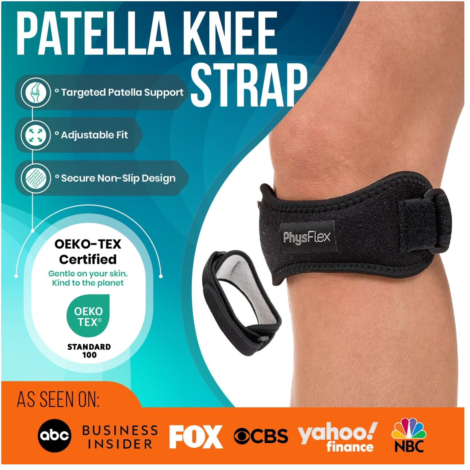 Patellar Tendon Support Strap – Pack of 2