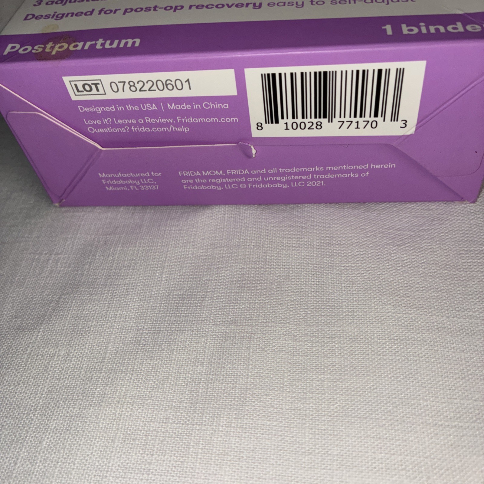 Frida Mom Postpartum Abdominal Support Binder