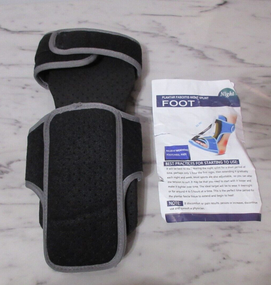 Plantar Fasciitis Dorsal Night Splint Achilles Tendonitis Brace Drop Foot Suppor