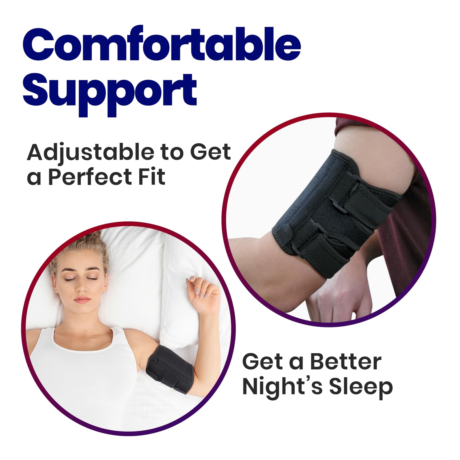 ARMSTRONG AMERIKA Bicep Tendonitis Brace, Bicep Band & Upper Arm Compression …