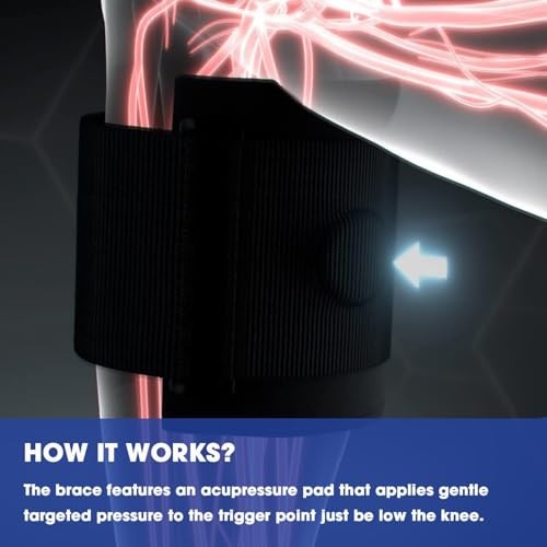 Sciatica Pain Relief Brace for Men Women – Upgraded Large Size with Pressure Pad