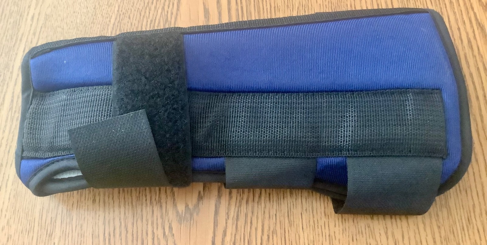 FOAM WRIST SPLINT, LEFT, LARGE, BLUE, PROCARE, STEEL IMMOBILIZATION