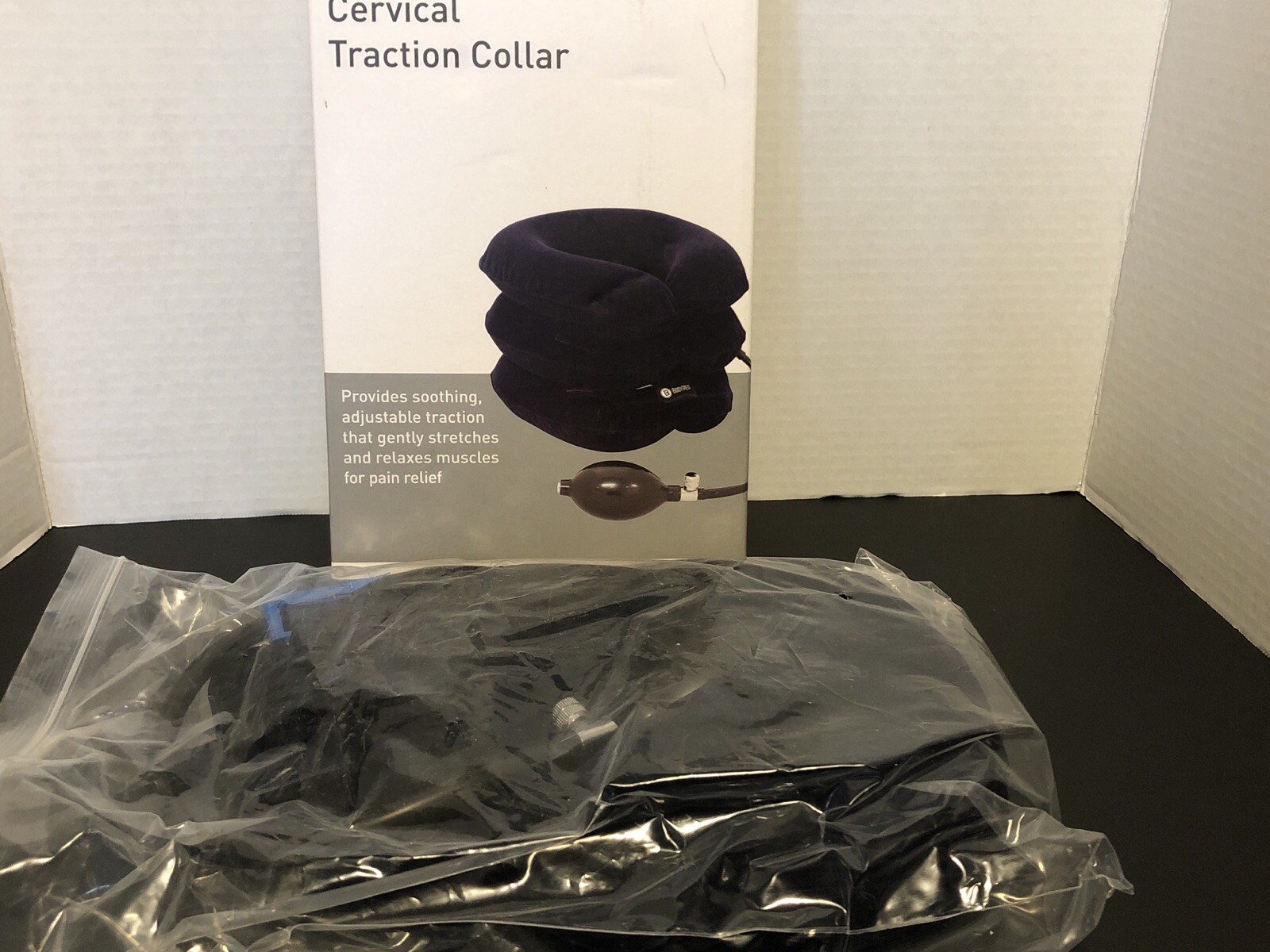 BodyMed Cervical Traction Collar Gently Stretch & Relax Muscles! Portable & Easy