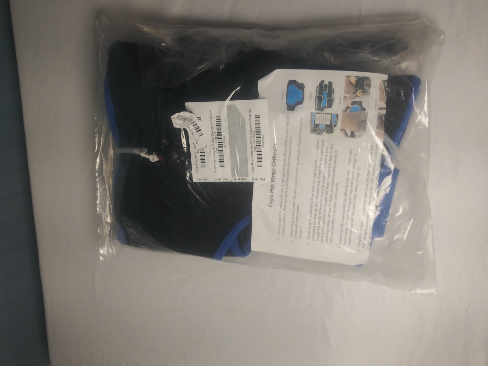 New Cryo Pneumatic Hip/Groin Deluxe With Dual 2 Ice Packs
