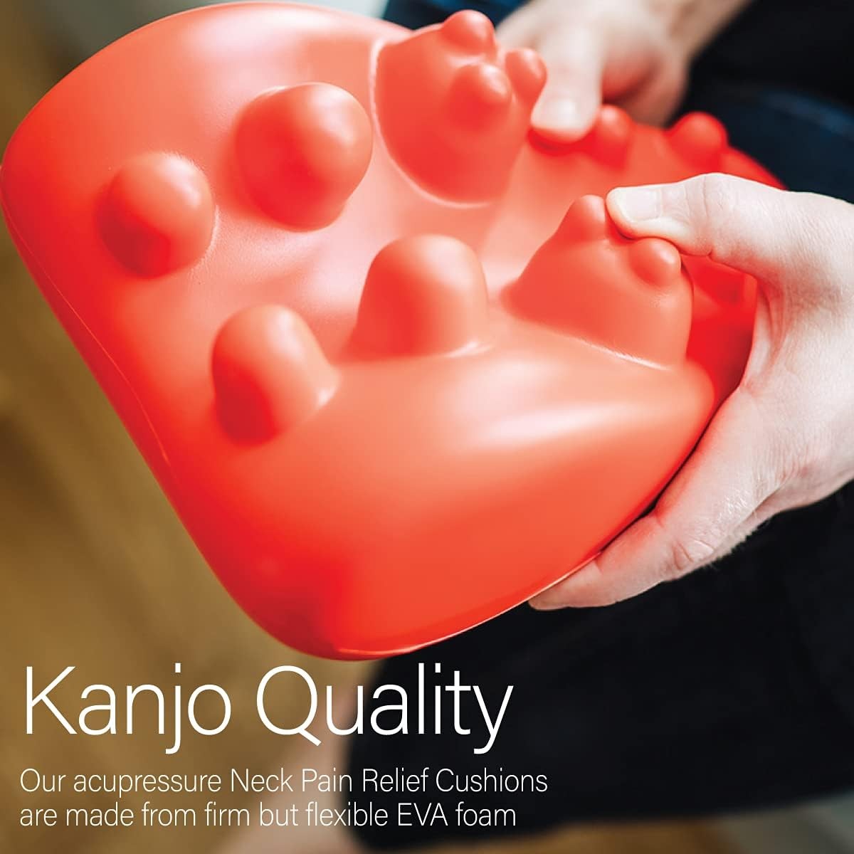 Kanjo Acupressure Neck Pillow – Cervical Traction for Neck & Shoulder Pain