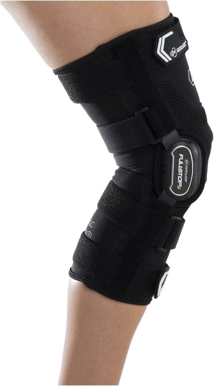 DonJoy Performance BIONIC FULLSTOP ACL Knee Brace, Medium Medium, Black