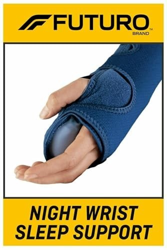 Adjustable Night Wrist Support for Carpal Tunnel Relief, Breathable Material, On