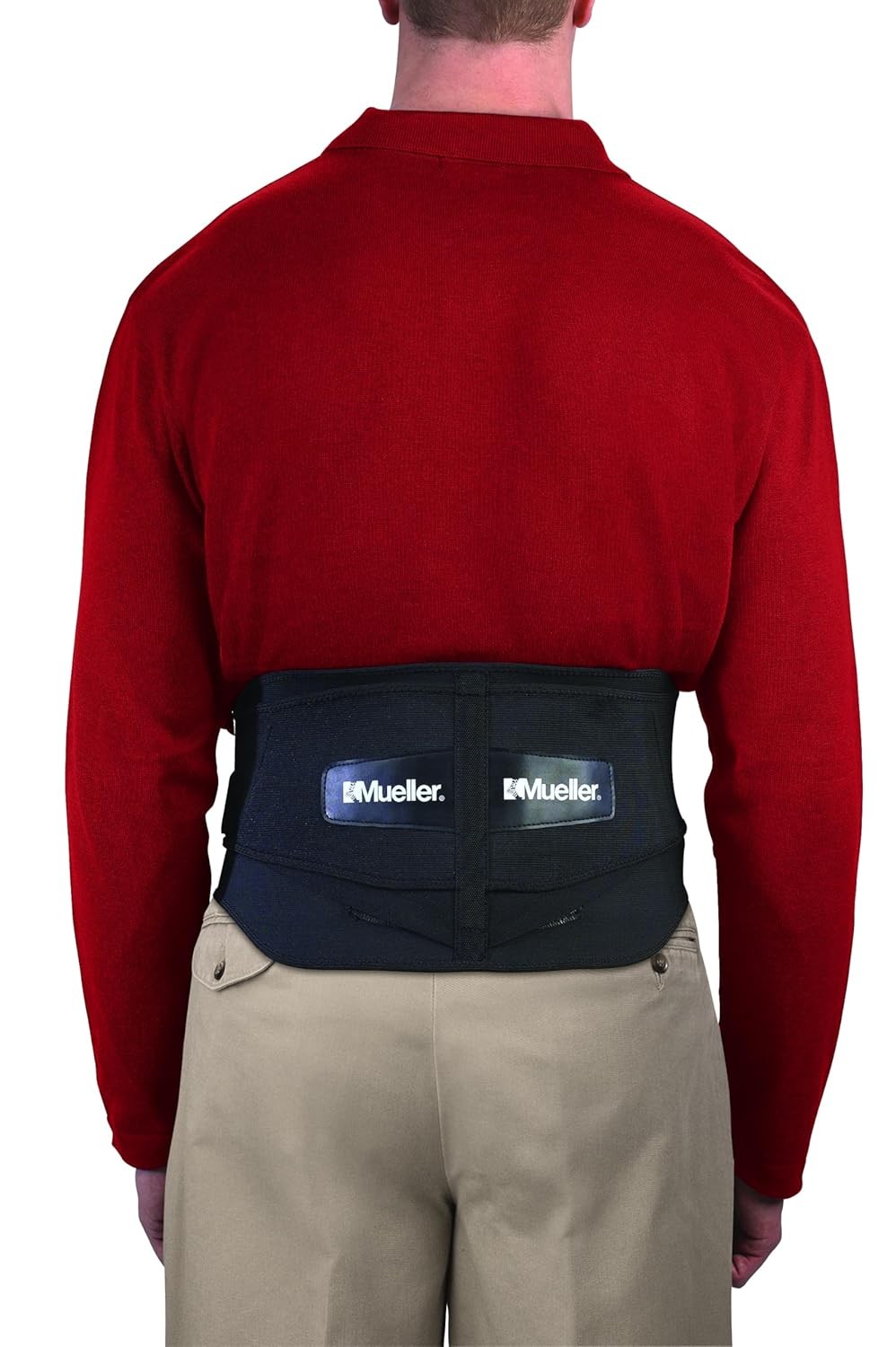 Mueller Lumbar Back Brace with Removable Pad, OSFM