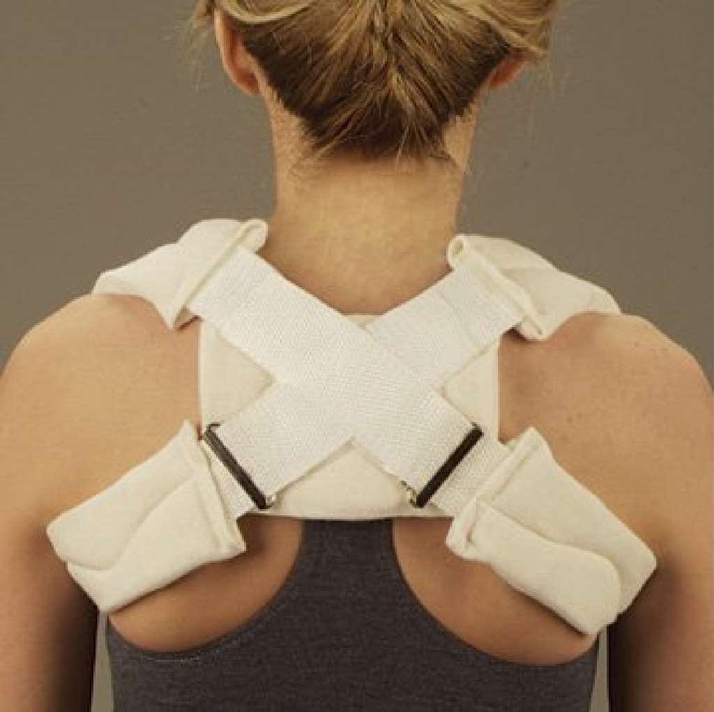 Clavicle Strap, Heavy DutyHook & Loop, XL