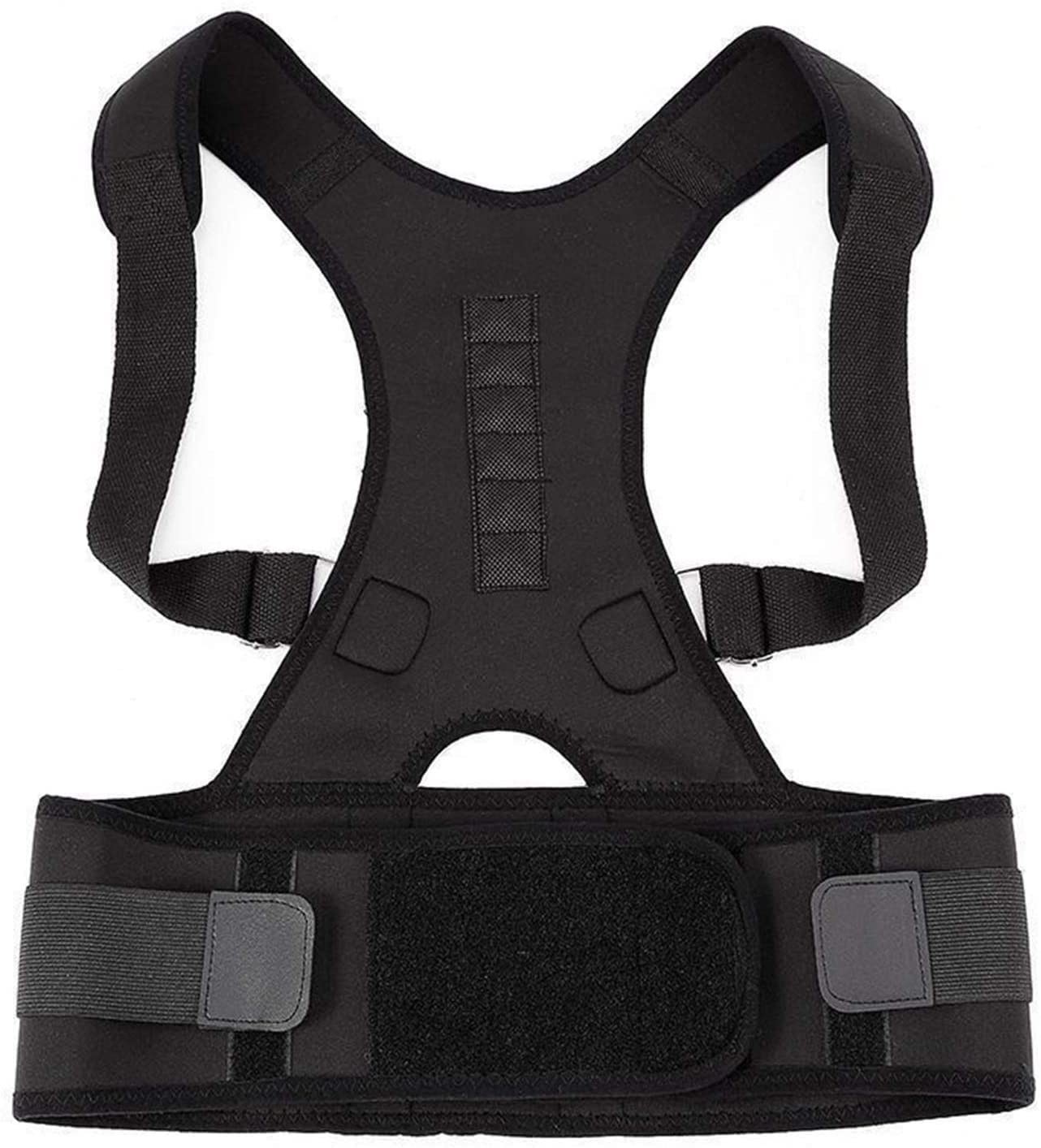 Adjustable Posture Corrector Back Support Magnetic Shoulder Brace Belt Men Women