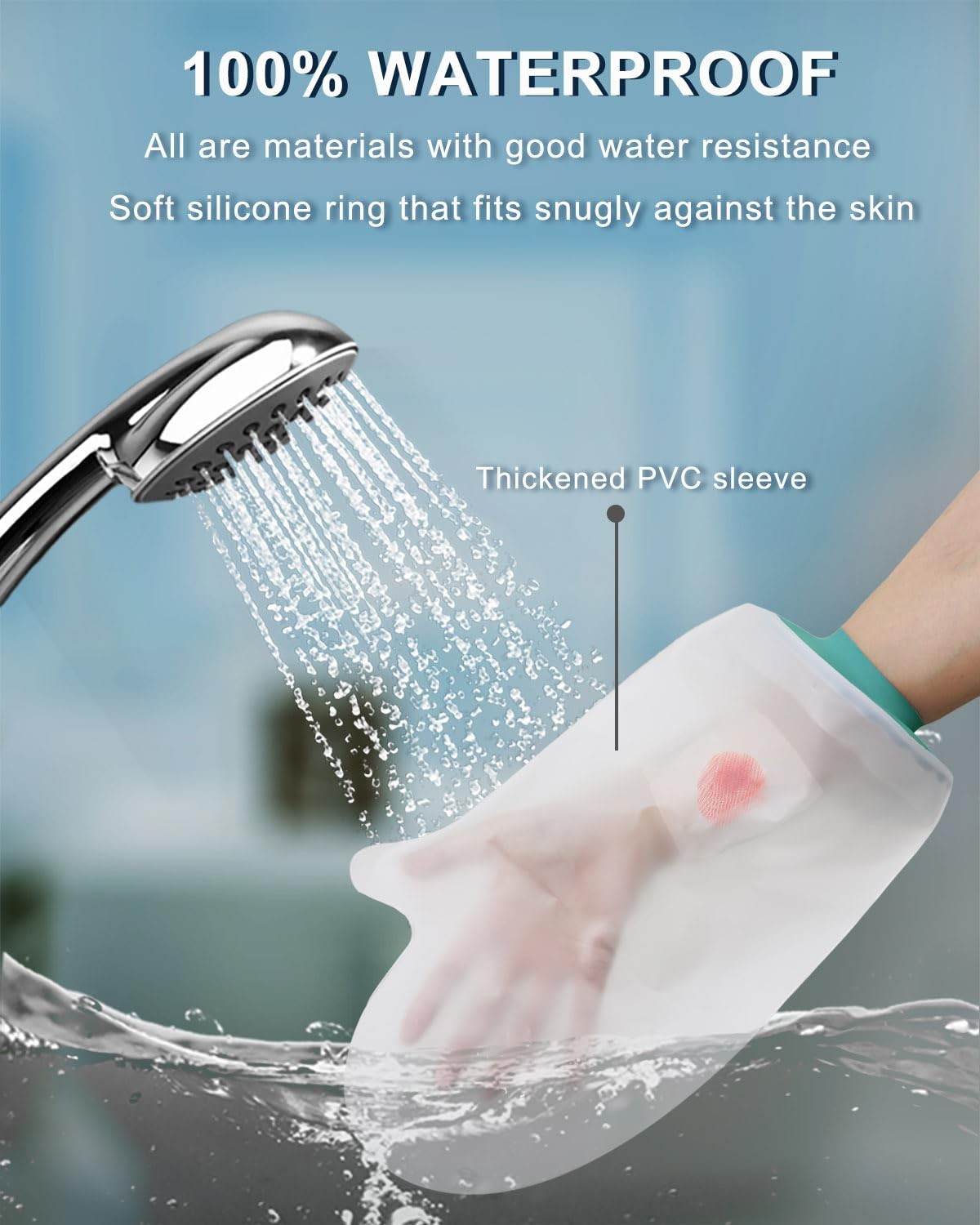 Waterproof Hand Cast Cover for Shower After Surgery Protection Cast Cover