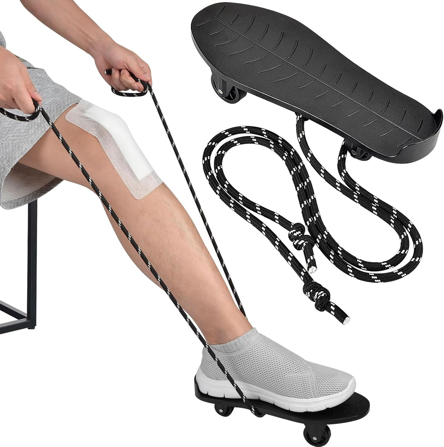 Knee Glide Recovery Aid Kit Knee Therapy Exercise ACL PCL Rehab