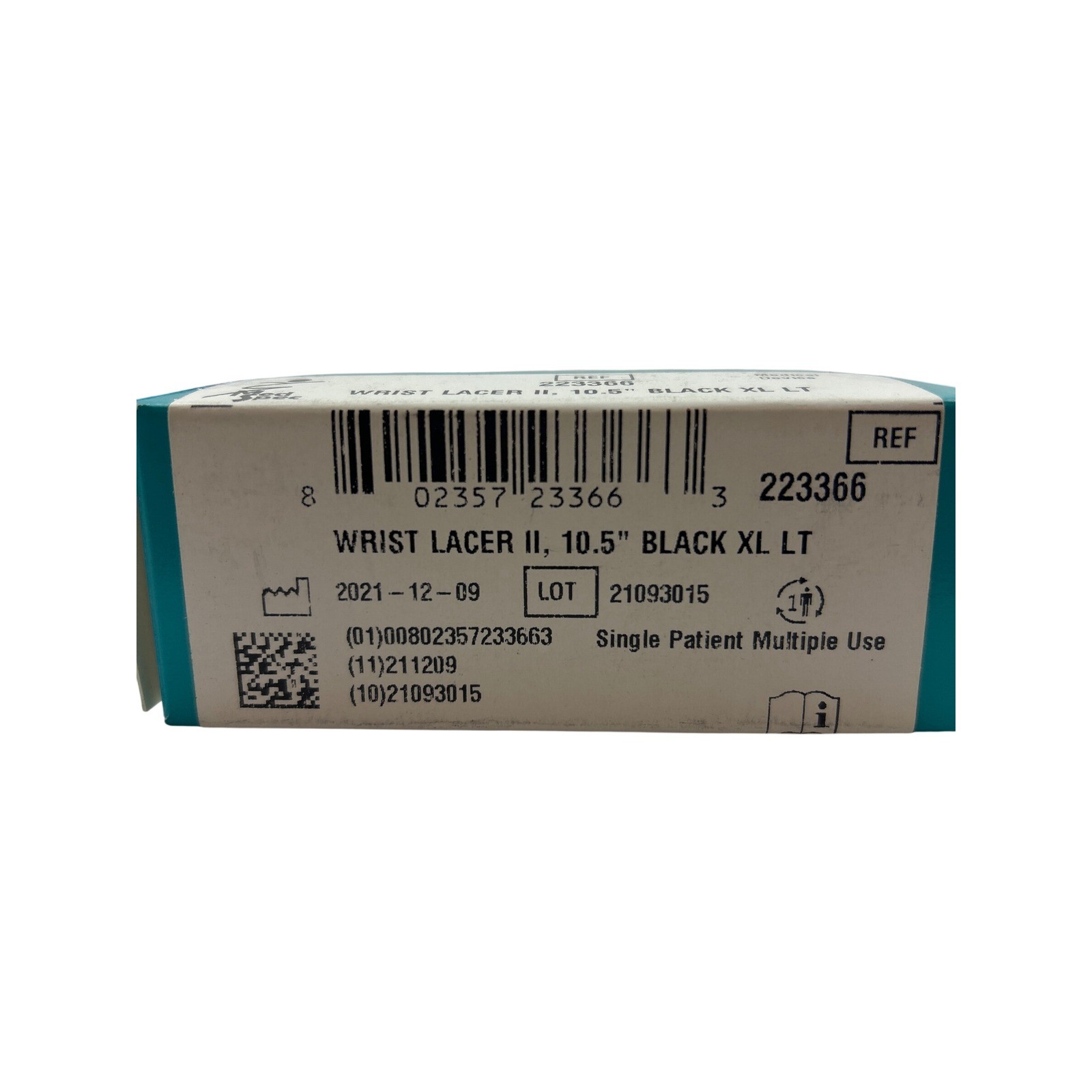 Med Spec Wrist Lacer II 10.5″ Black XL Right Hand Wrist Forearm Support 223366