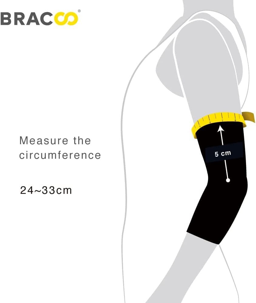 Elbow Sleeve Brace For Tendonitis, Tennis Elbow Women Men, Neoprene Compr