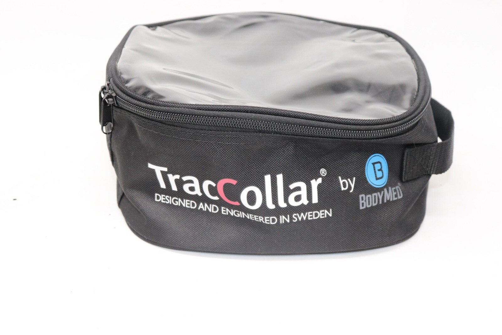 TracCollar Inflatable Neck Traction Device Small/ Medium Red very clean w tags