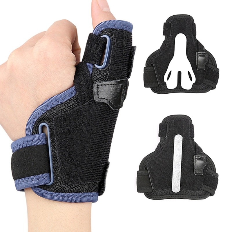 Moisture Wicking Thumb Regulator With Aluminum Rod for Sports Injury Prevention