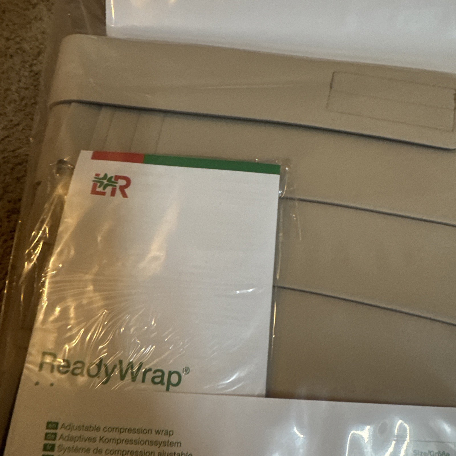 L&R ReadyWrap Beige Thigh Medium 30 cm Compression Wrap