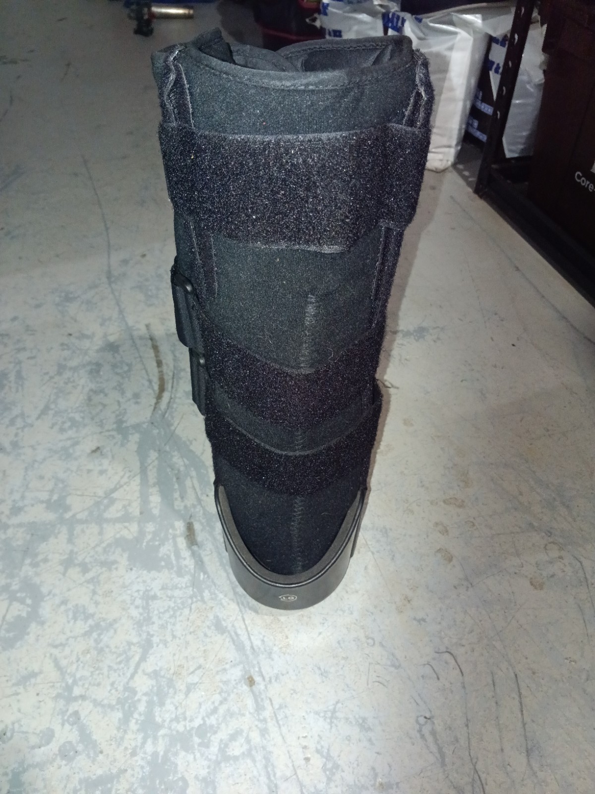 Unbranded Leg/Ankle Support Fixed Brace Size Large 12 Inches No Compression