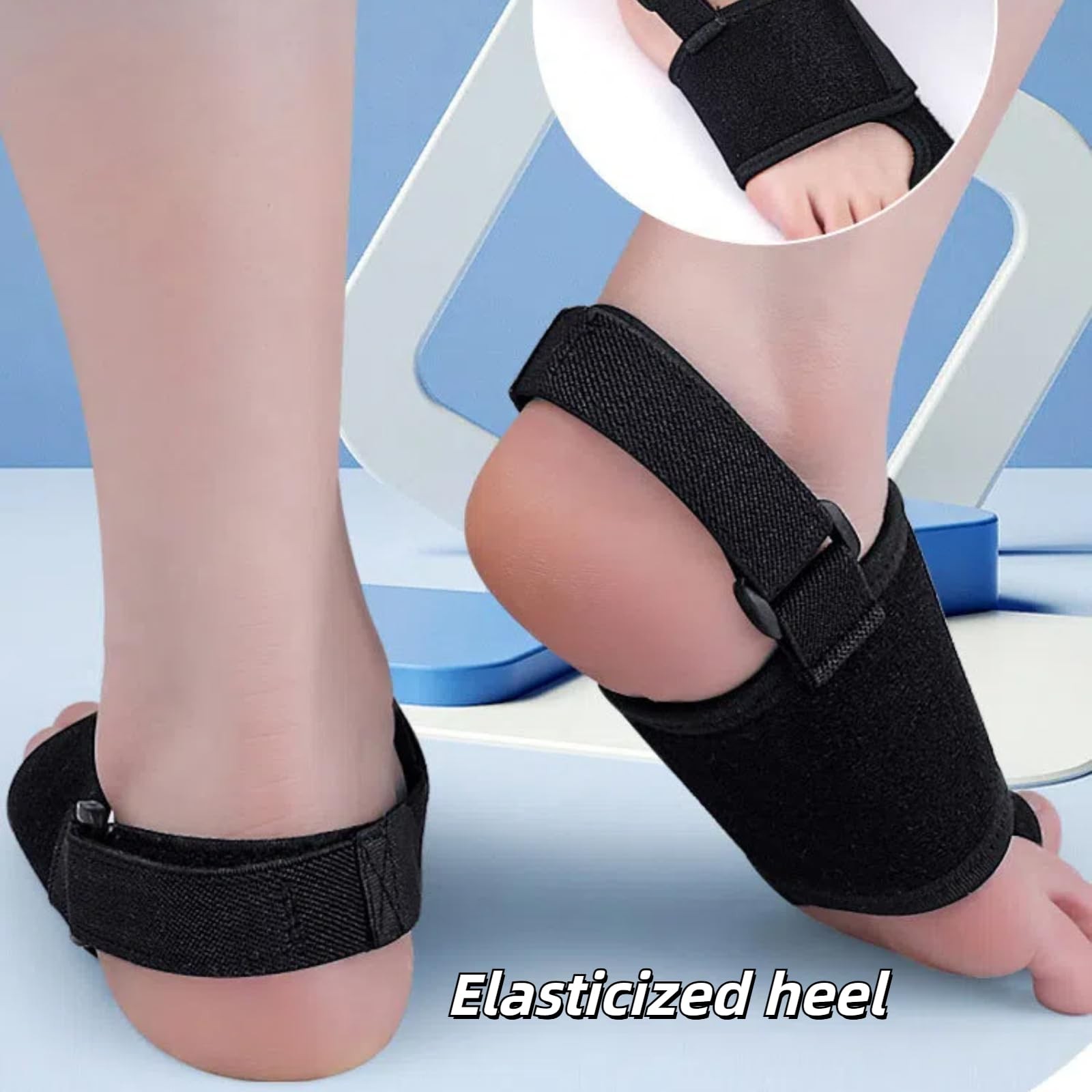 Big Toe Splint for Broken, Fracture Fixator Protectors Support for Sprains