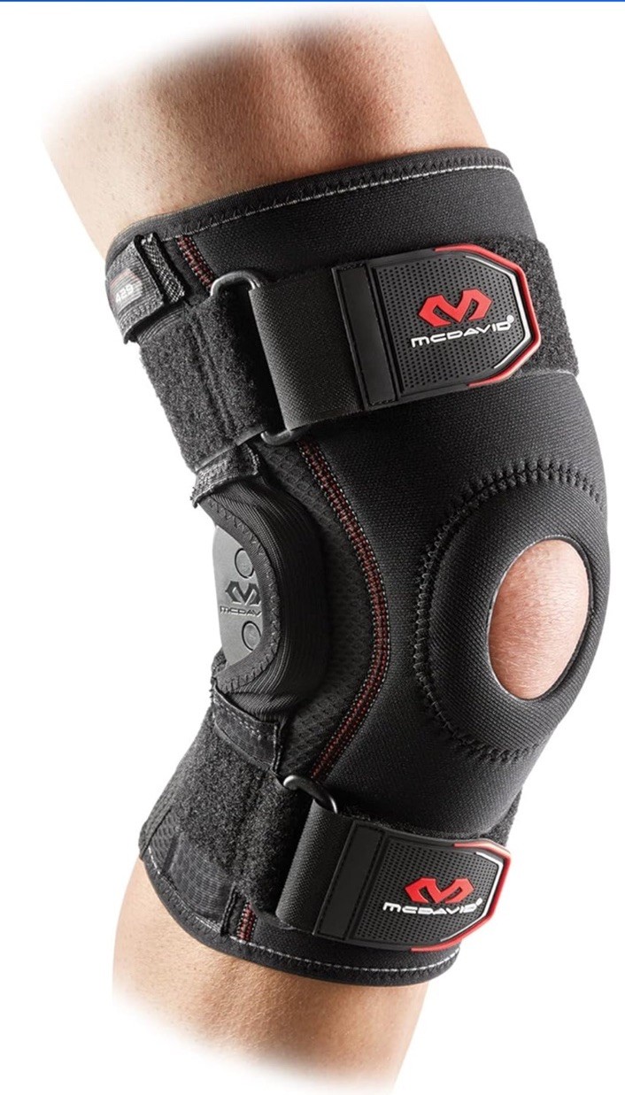 McDavid 429 PS II Hinged Knee Brace – Black