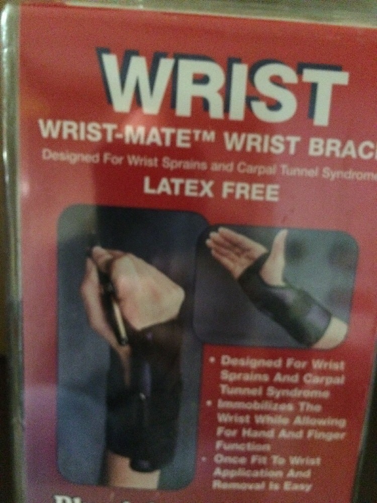 Physicians Choice Wrist Mate Brace 8” 2Pc Universal #5000-0505 NIP