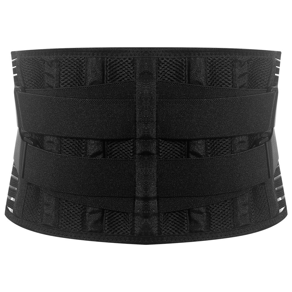 Adjustable Lumbar Support Lower Waist Back Belt Brace Pain Relief For Men Women