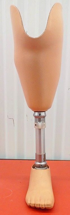 Otto Bock Artificial Leg Prosthetic Below Knee Right Single Axis Foot Size 23