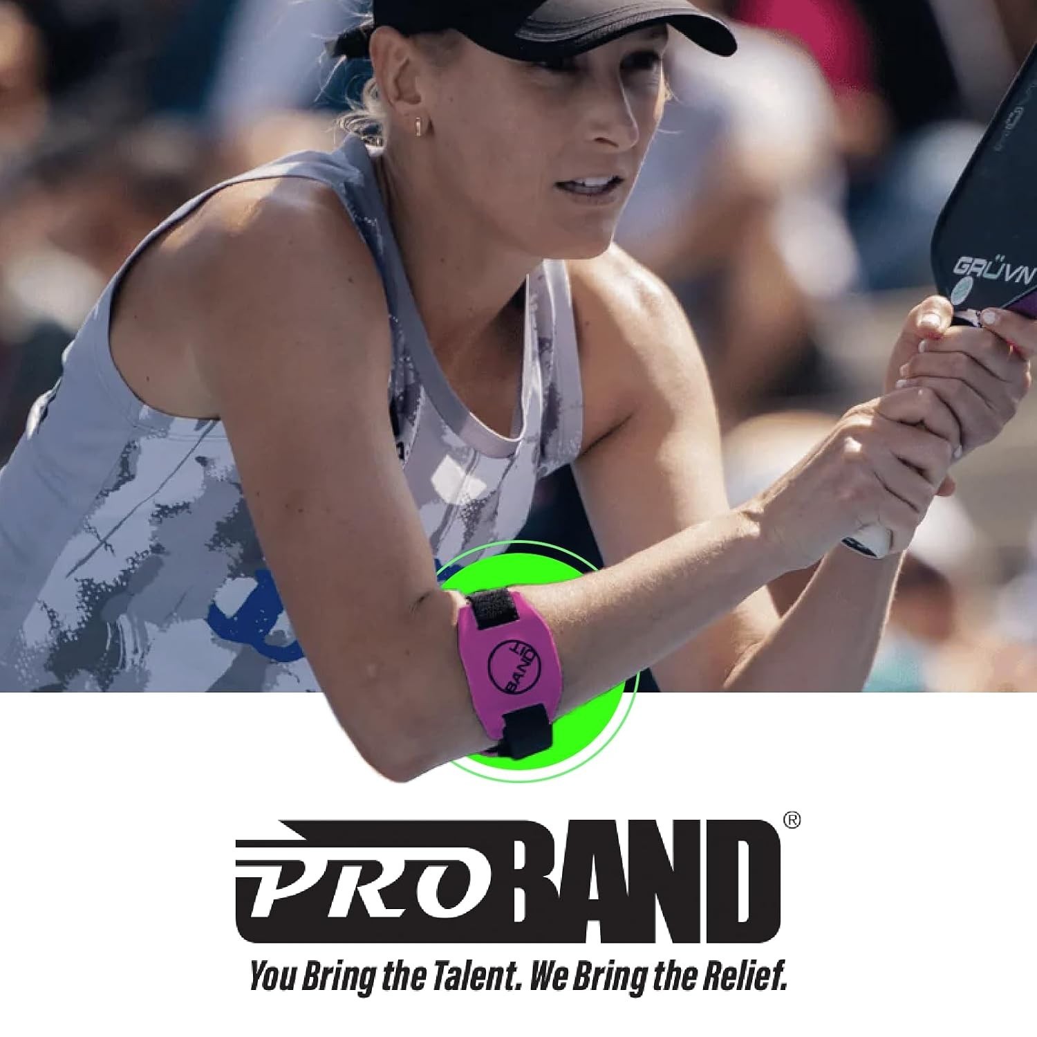 BandIT Pink Compression Arm Band – Support for Golfers Elbow