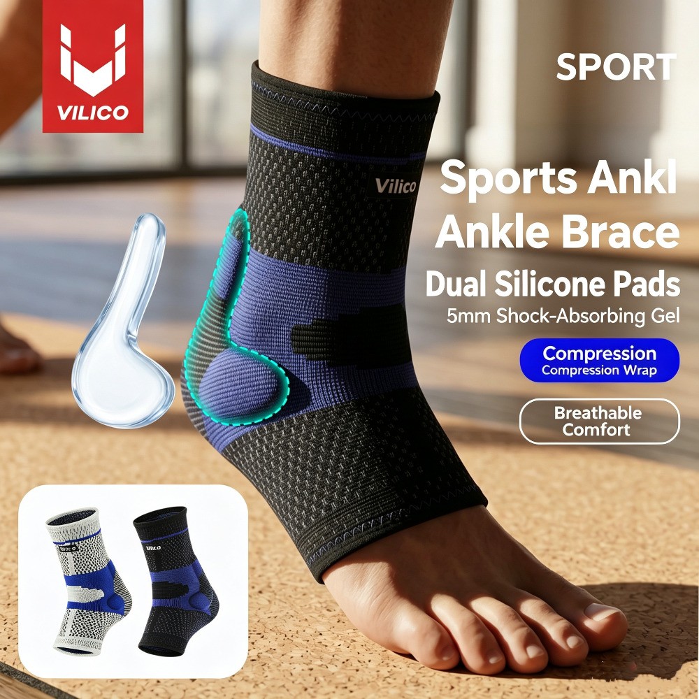 Running Compression Sleeve Ankle Support Brace Socks Stabilize The Ankle Joints