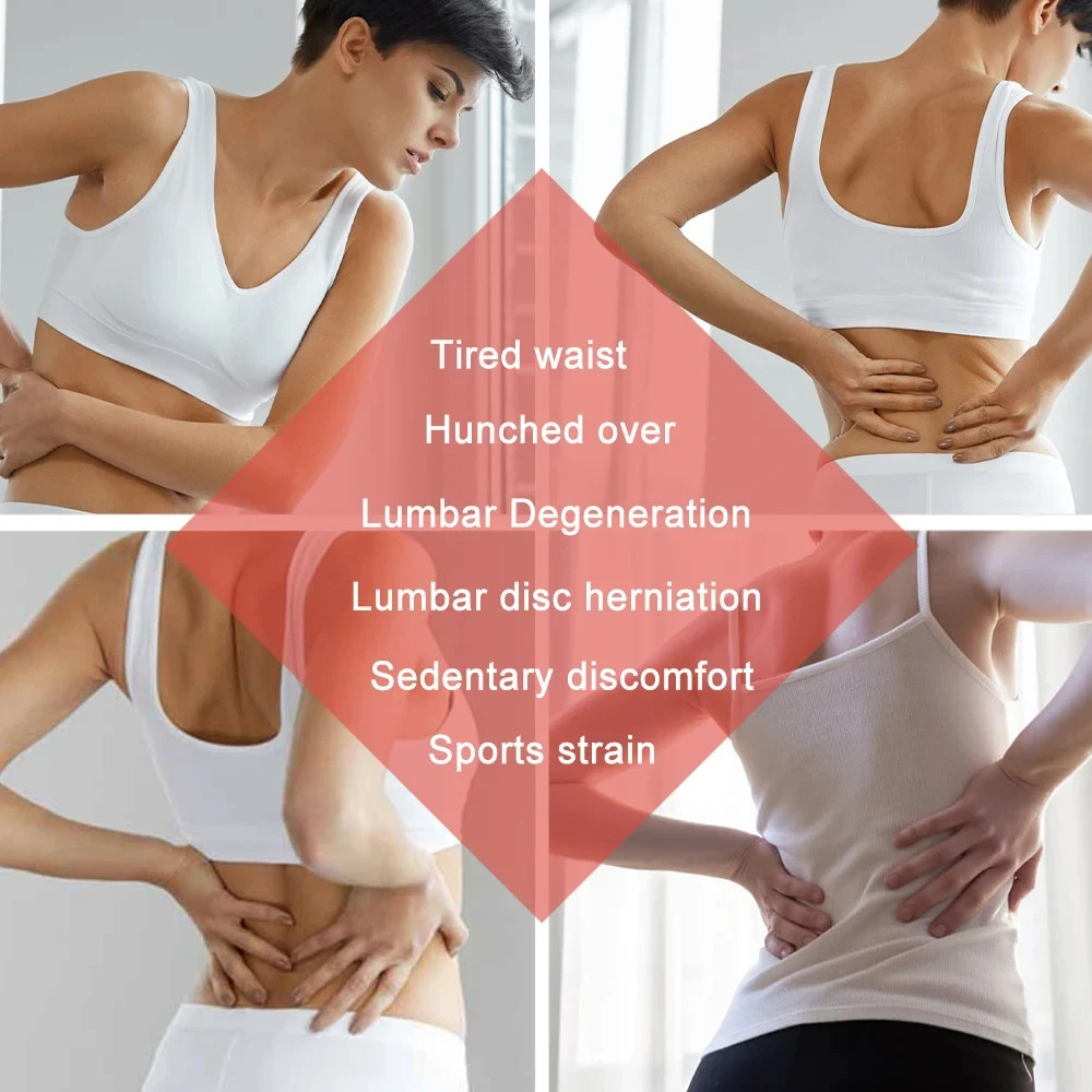 1 Pcs Back Brace for Lower Back Pain Relief, Lumbar Support Belt with Lumbar