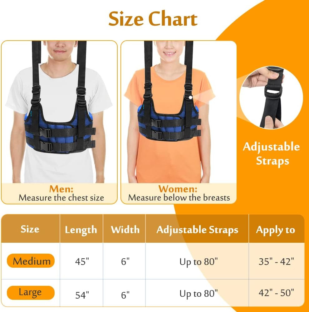 Back Stretcher, Lumbar Traction Device, Spine Decompression Belt for Pain Relief