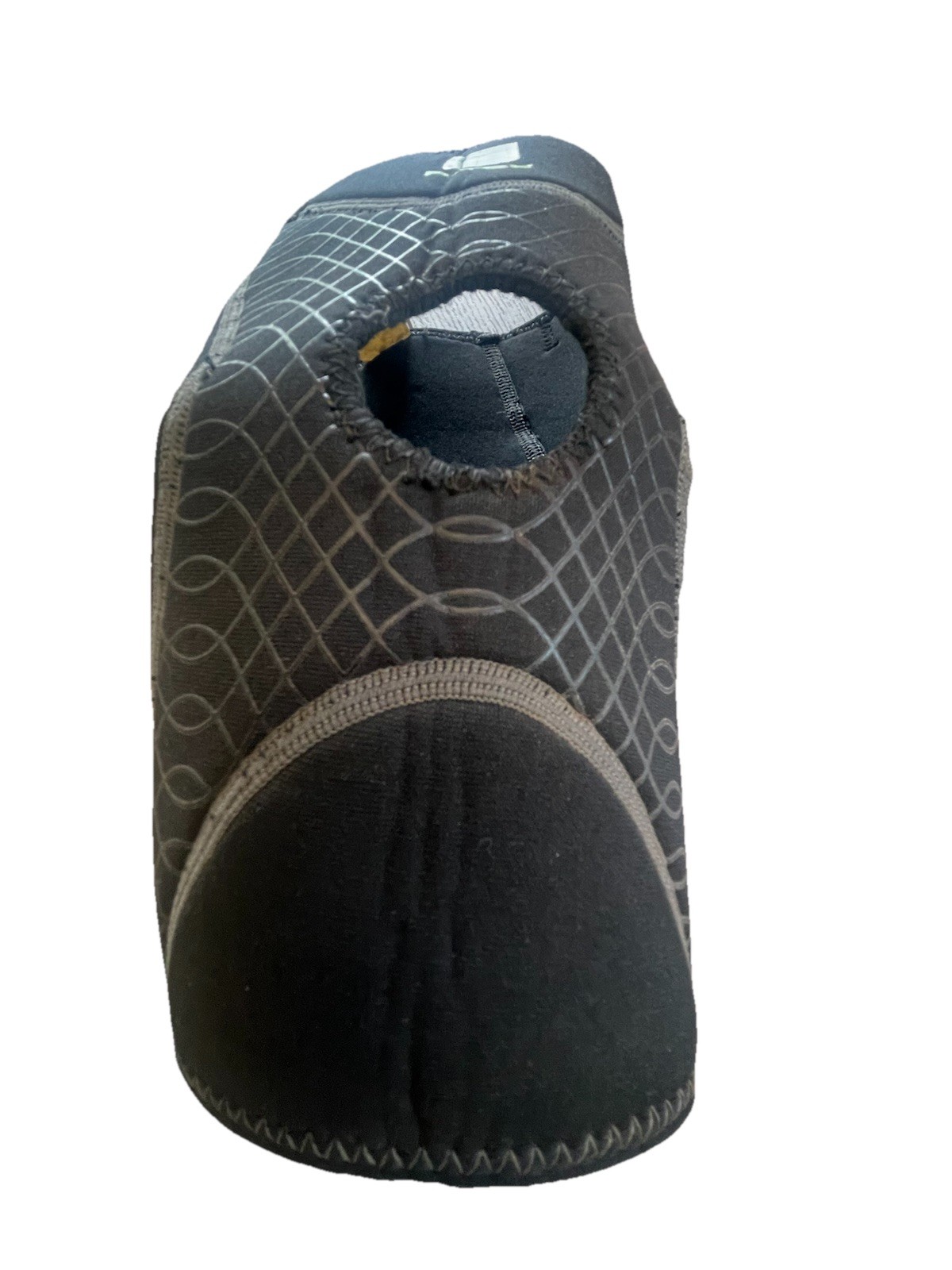 P-TEX Pro Open Patella Knee Sleeve Small Black Kinetic Panels Compression Medium