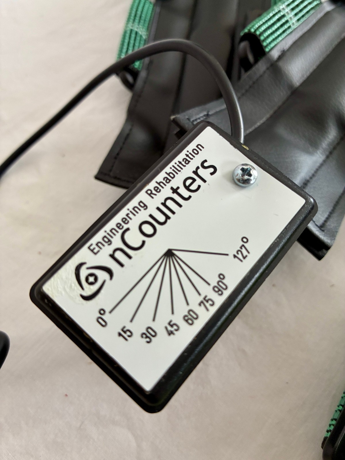 nCounters Essential Angle Sensor physical therapy knee joint rehab biofeedback