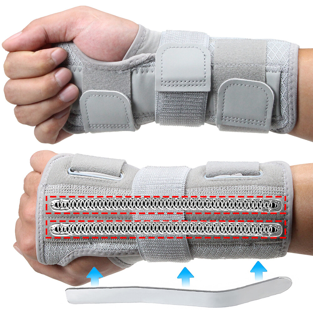 Adjustable Wrist Support Brace for Carpal Tunnel & Tendonitis Relief Wristband