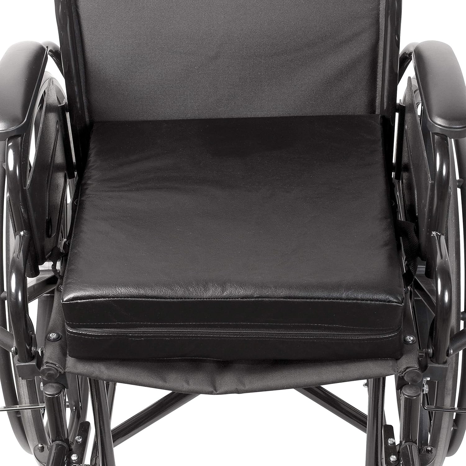 DMI Comfort Seat Cushion for Soft and Firm Support on 16 Inch, Black