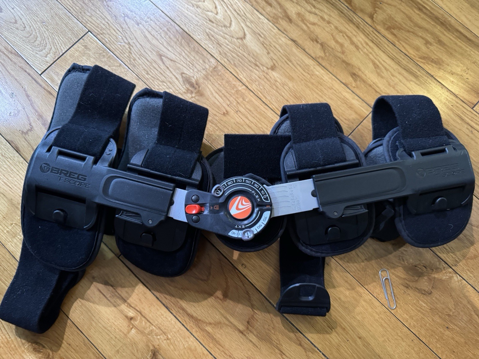 Breg T-Scope Premier Post Op Knee Brace – Black (08814)
