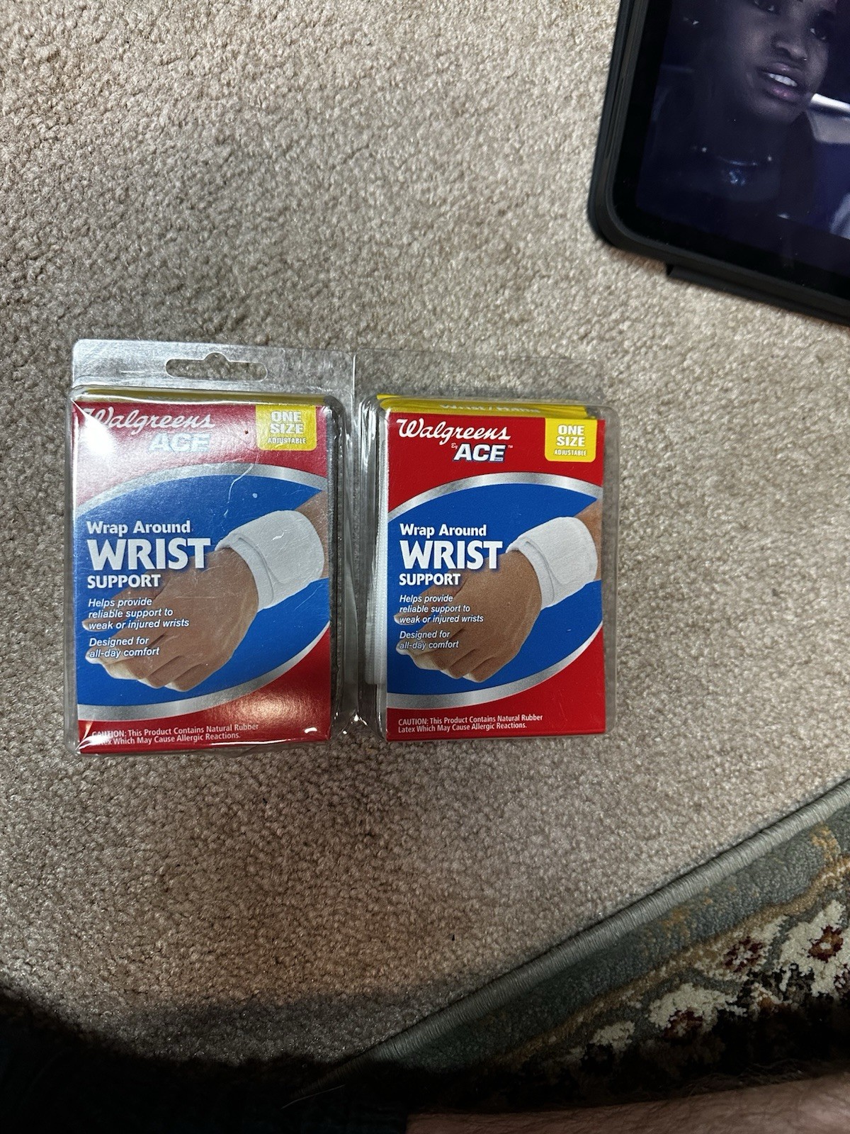 Walgreens Ace Wrist Sleep Support Lot of 2