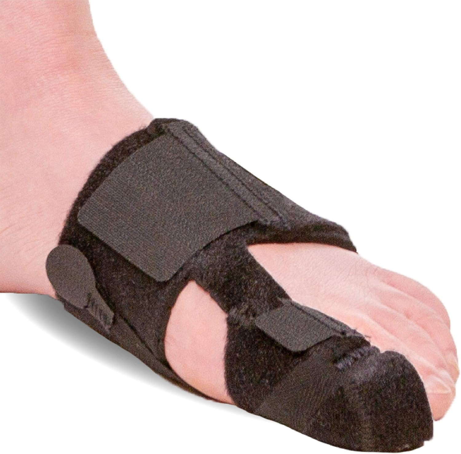 Turf Toe Brace – Soft Big Toe Taping Splint Straightener Wrap with Support Strap