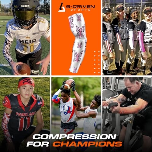 Sleeve Pro-Fit – Compression Arm Sleeve for Small / Medium (Adult) Faith Retro