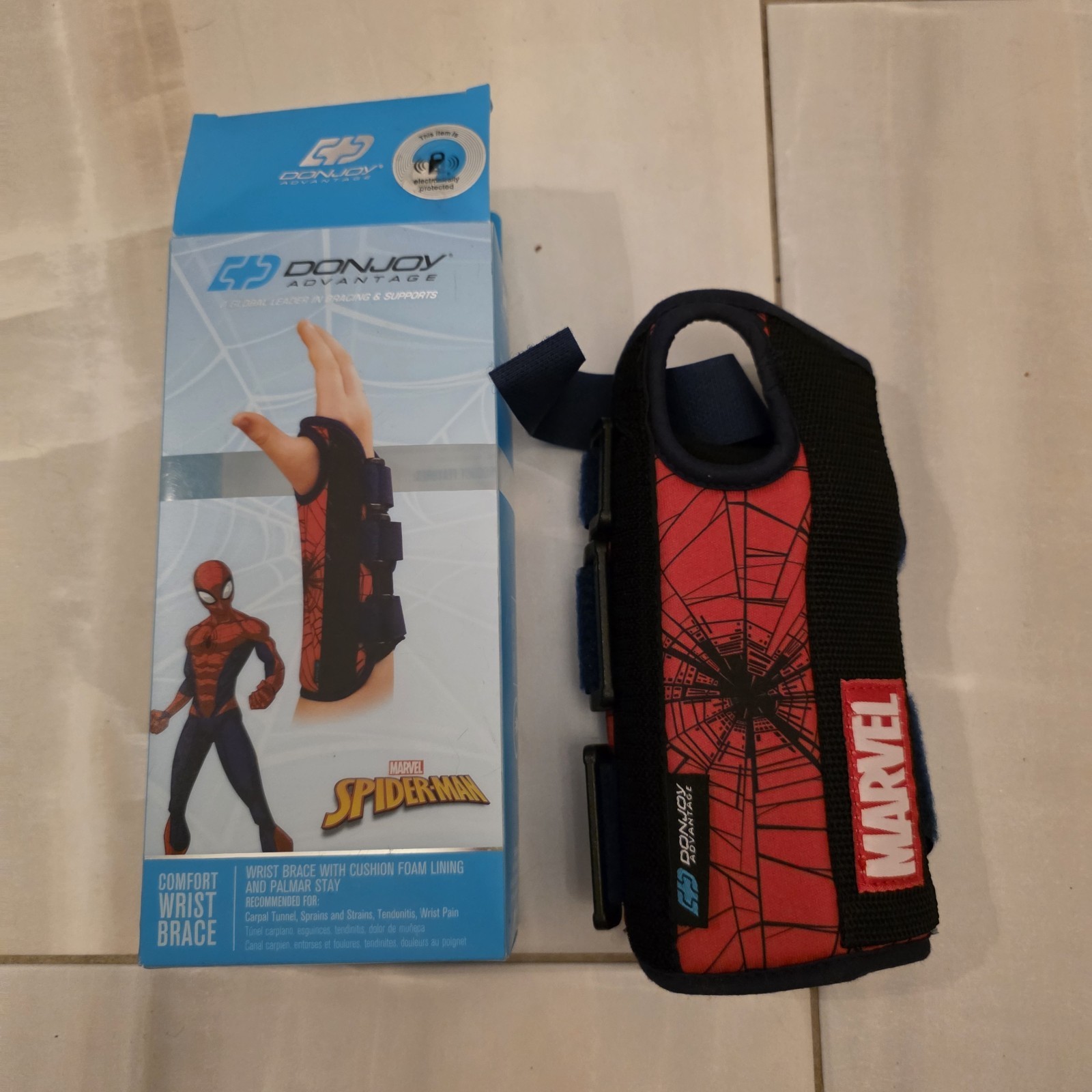 Kids Wrist Support Brace – Choose Marvel Captain America or Spiderman!