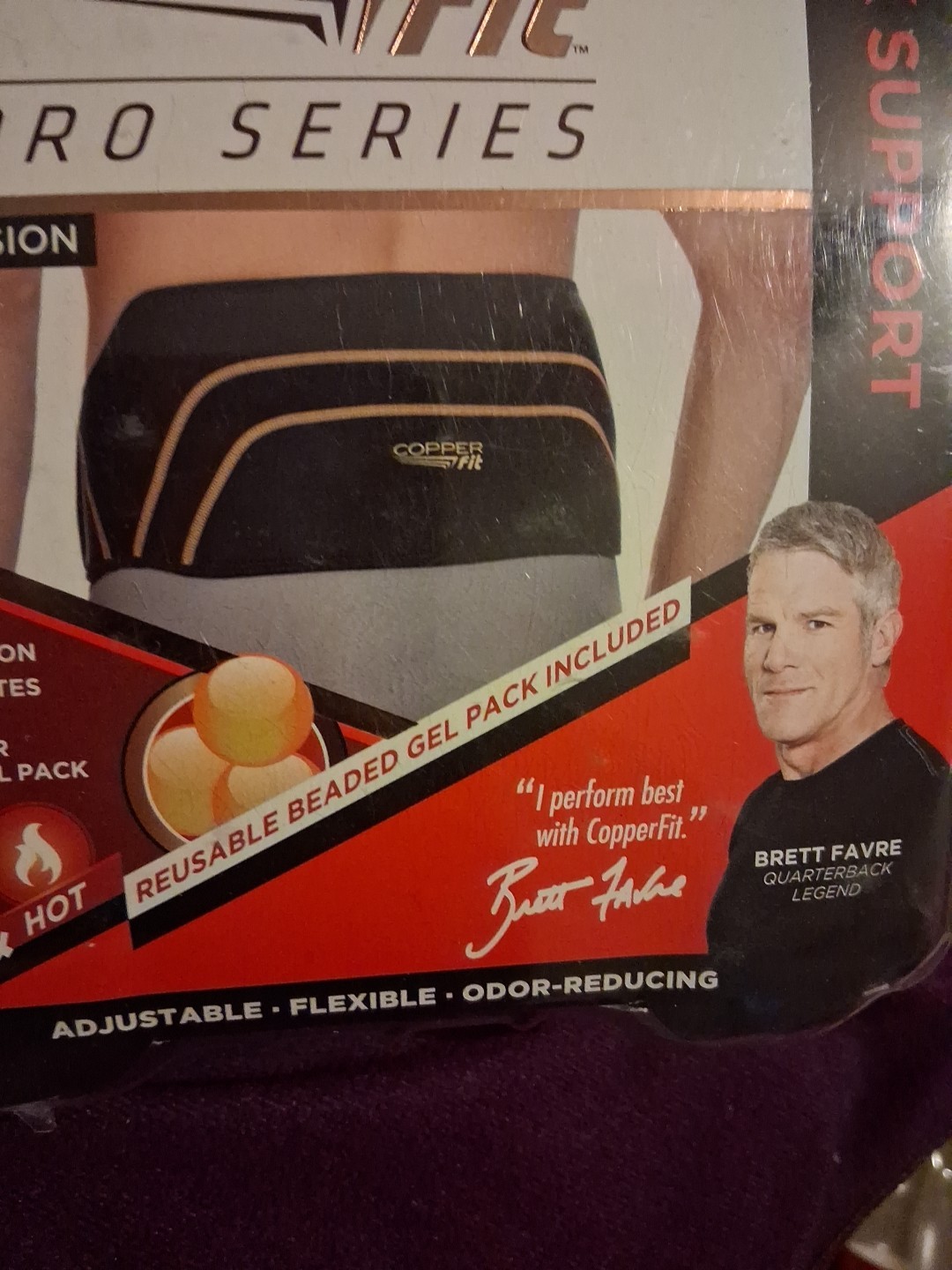 Copper Fit Back Pro Series Compression BACK Support 39″ To 50″ Hot/Cold