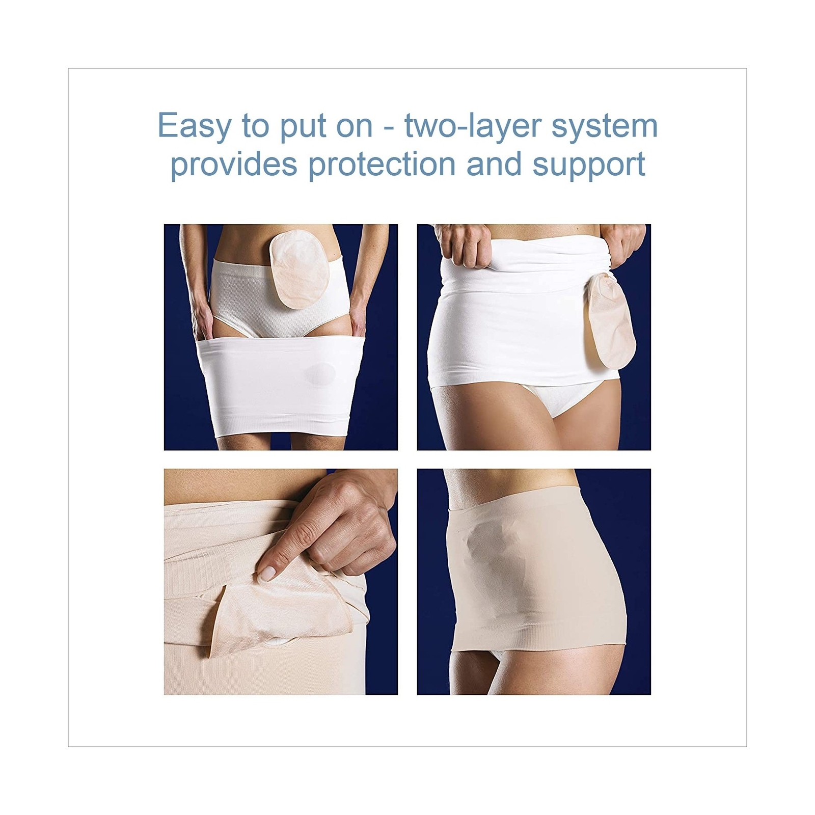 Corsinel StomaSafe Plus Ostomy/Hernia Support Garment Light 3216 by TYTEX (Be…
