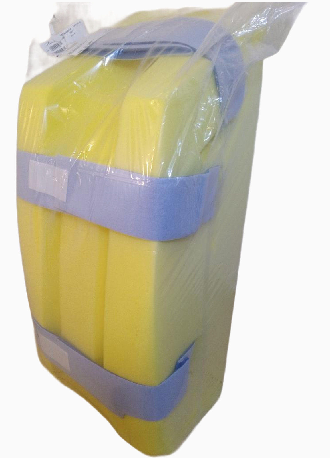 DeRoyal Memory Foam Leg Elevation Pillow Yellow M60-015 34x14x14 High Density