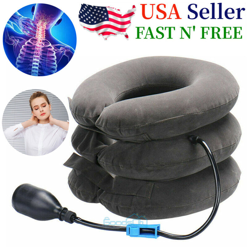 Neck Decompression – Adjustable Neck Brace Support Cervical Neck Traction Collar