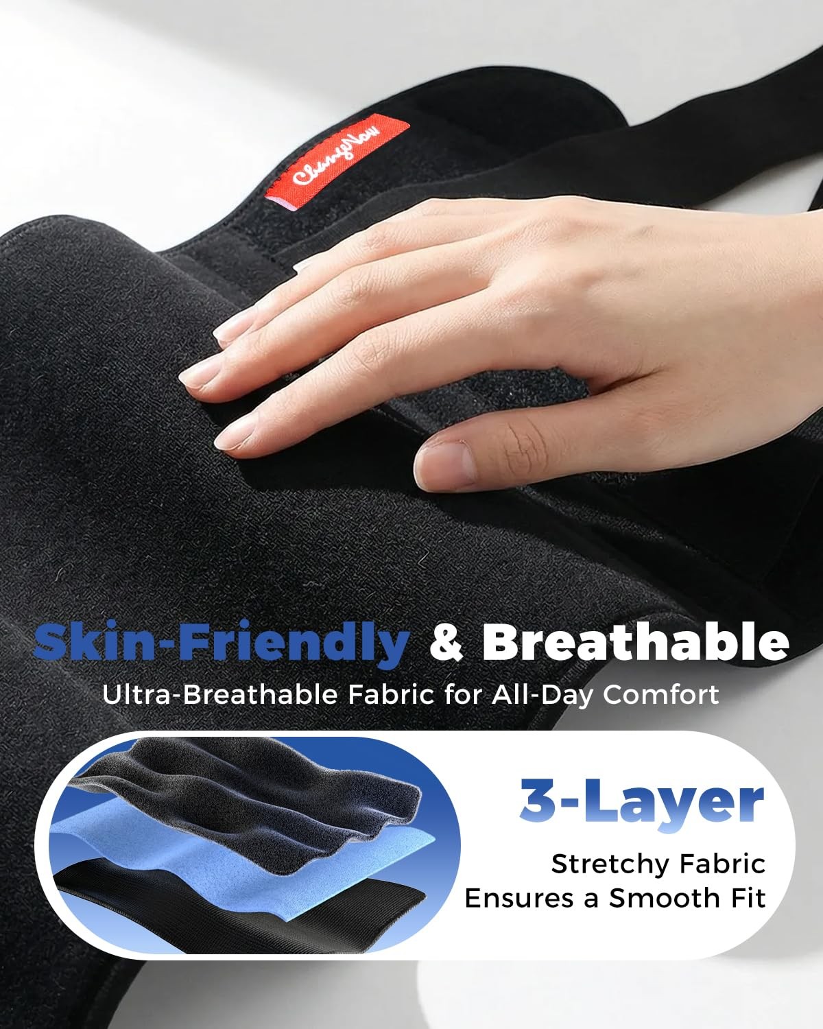 Medical-Grade Knee Brace for Women & Men,[Adjustable V-Straps & Anti-Slip] Kn…